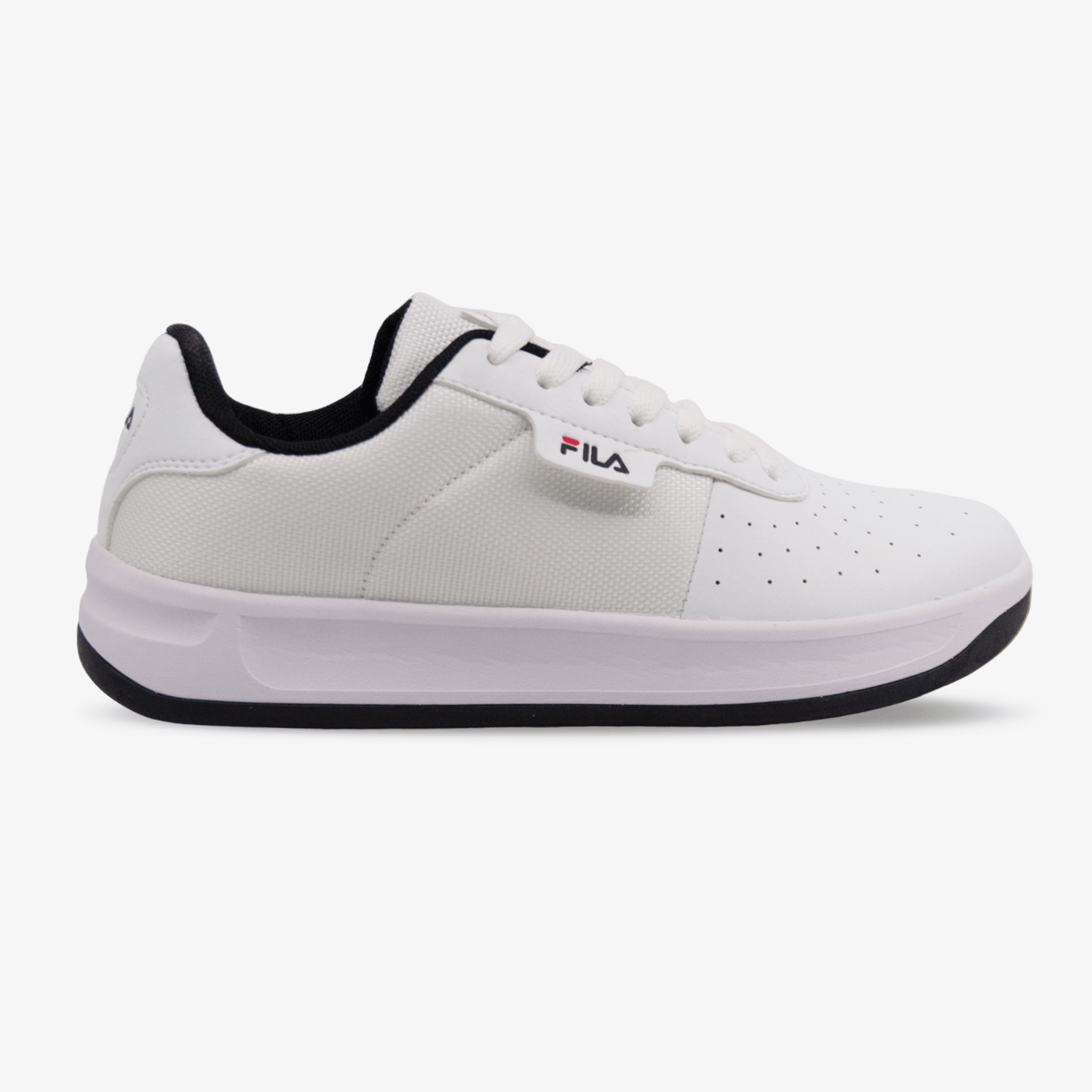 Tenis Fila Calmer Hombre Blanco Negro