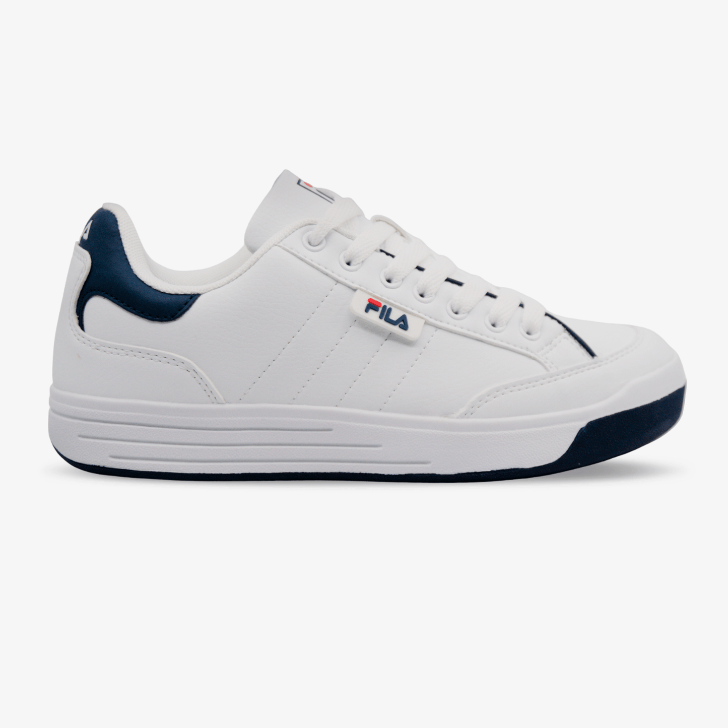Tenis Fila Naster Hombre Blanco Azul