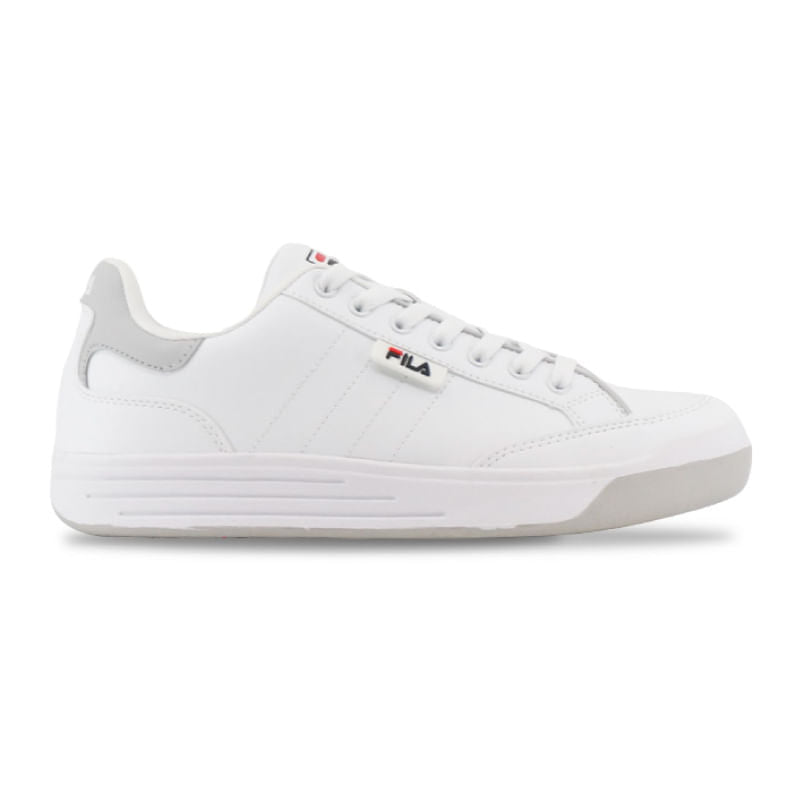 Tenis Fila Naster Hombre Blanco Gris