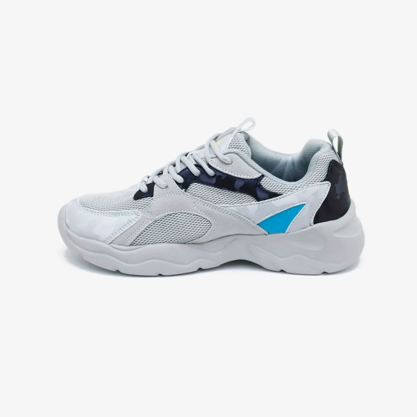 Tenis Fila Bister Mujer Gris Multicolor