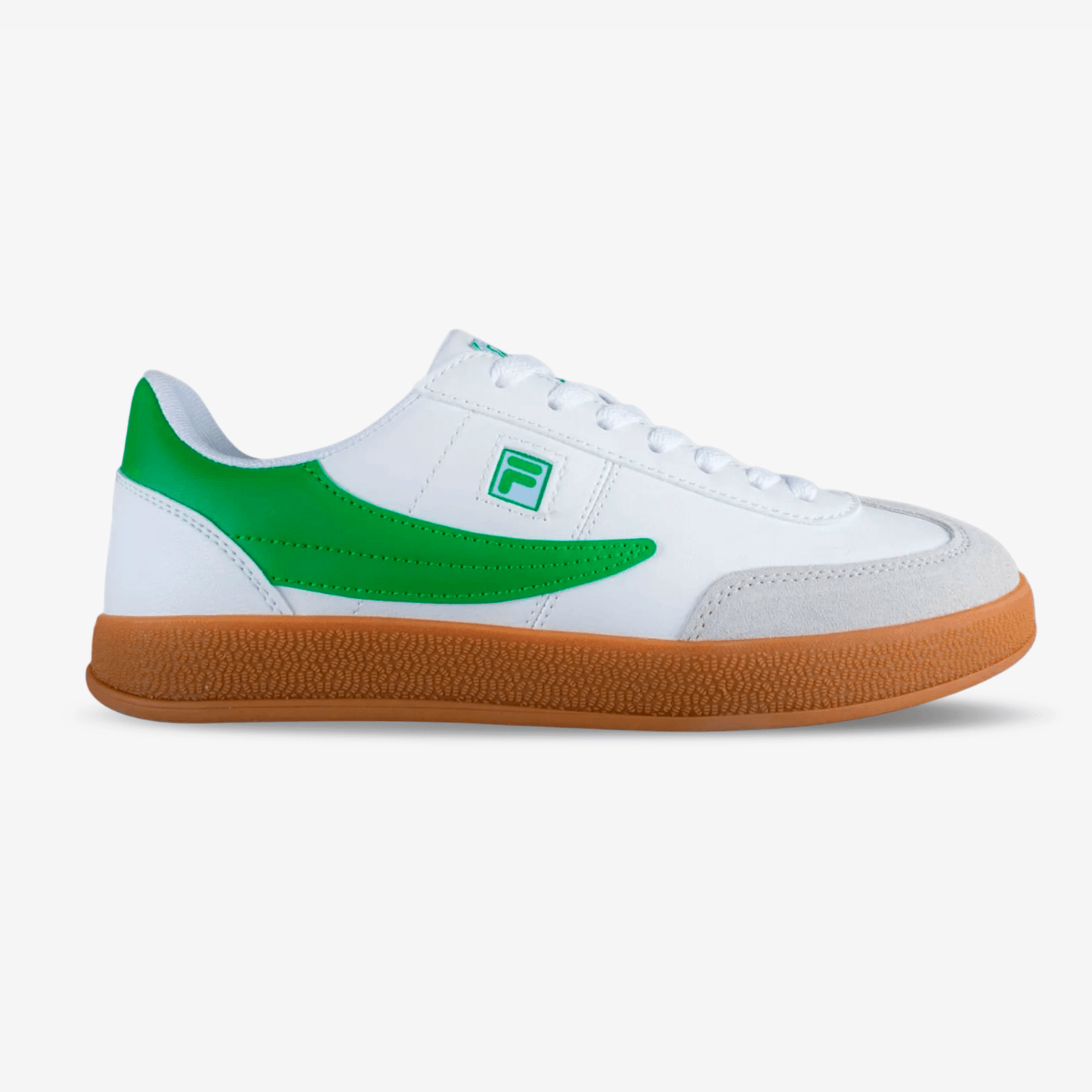 Tenis Fila Burter Hombre Blanco Verde