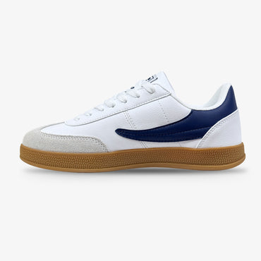 Tenis Fila Burter Hombre Blanco Azul