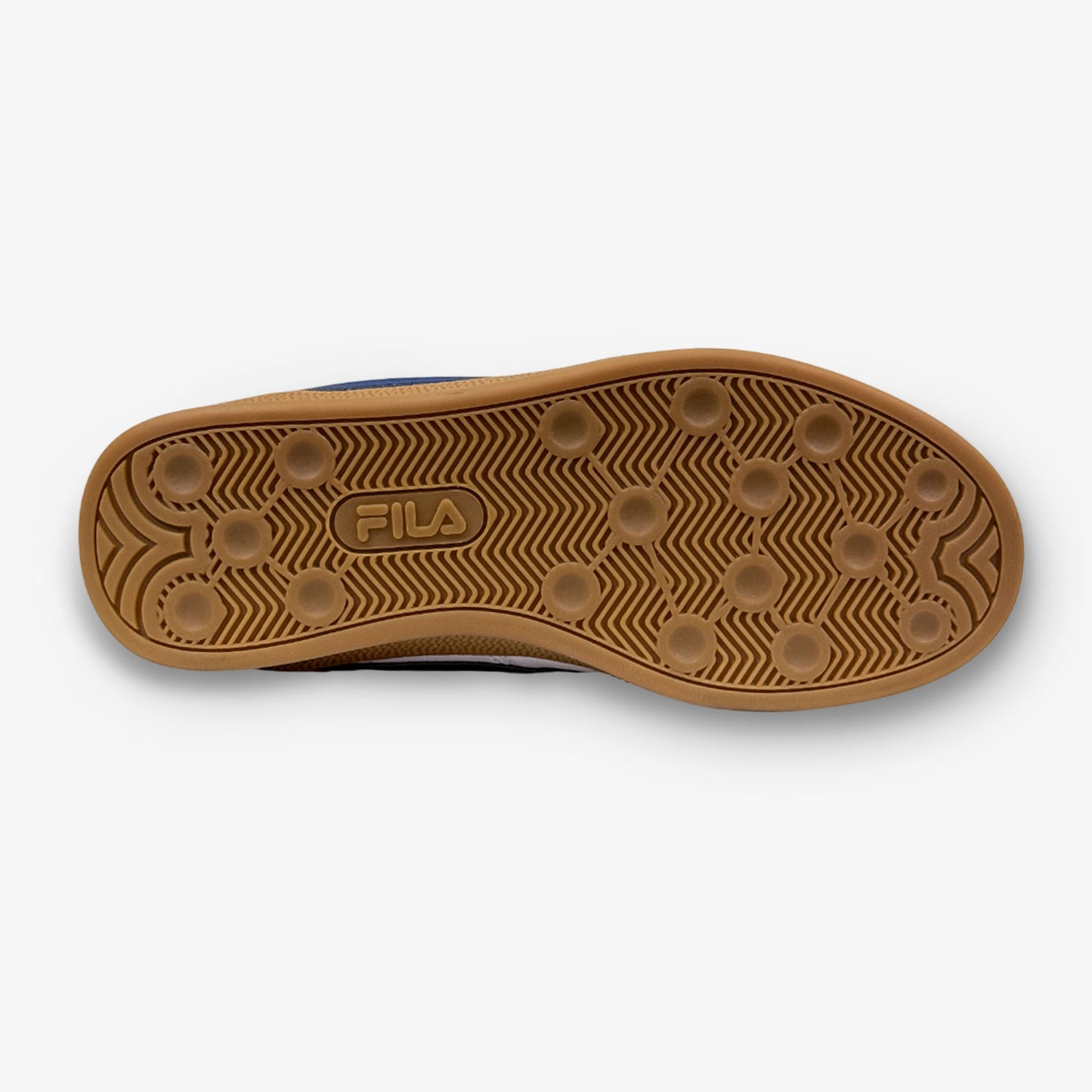 Tenis Fila Burter Hombre Blanco Azul