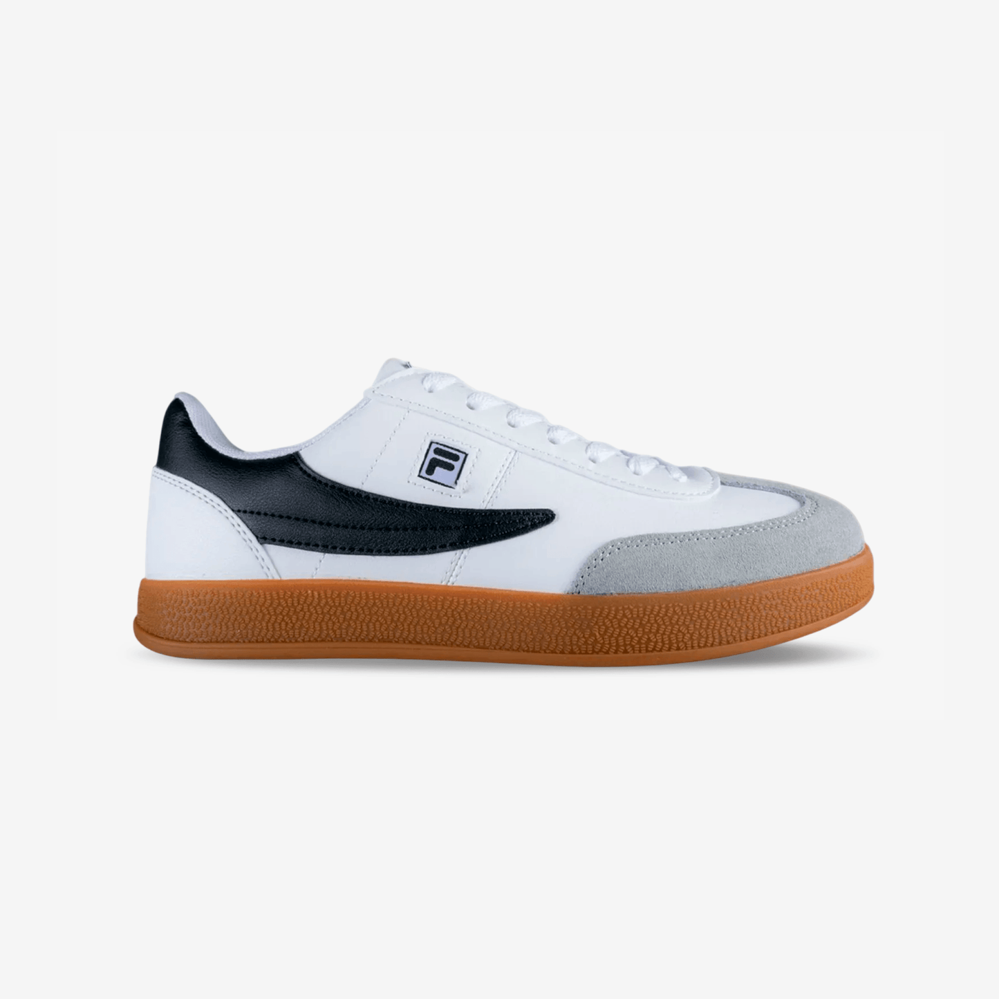 Tenis Fila Burter Mujer Blanco Negro