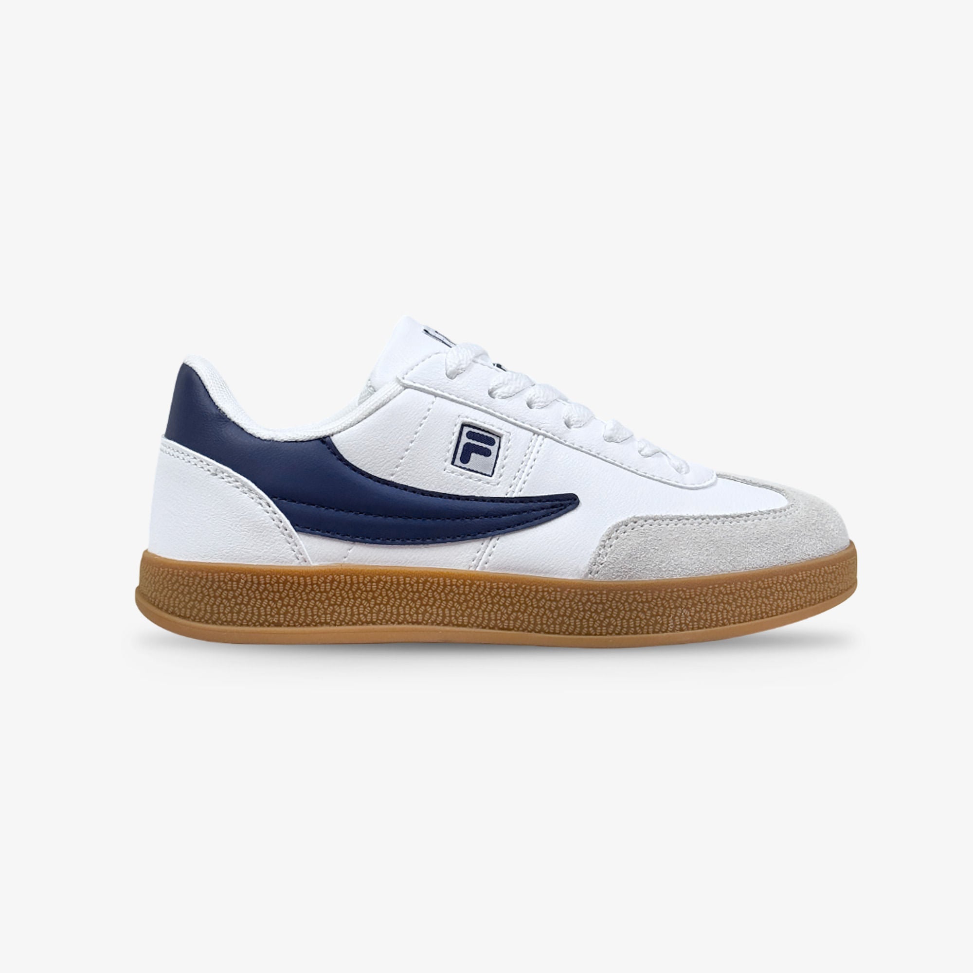 Tenis Fila Burter Mujer Blanco Azul