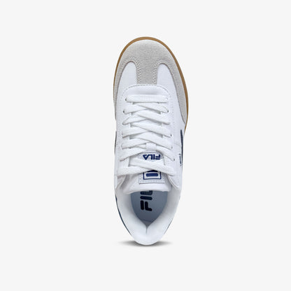 Tenis Fila Burter Mujer Blanco Azul