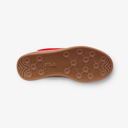 Tenis Fila Burter Mujer Blanco Rojo