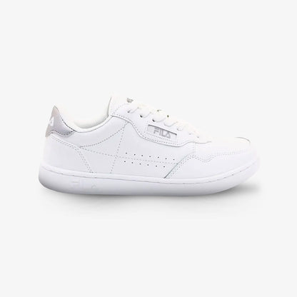 Tenis Fila Bolter Mujer Blanco Plateado