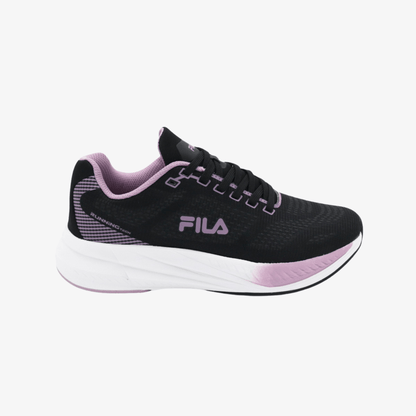 Tenis Fila Frama Mujer Negro Morado