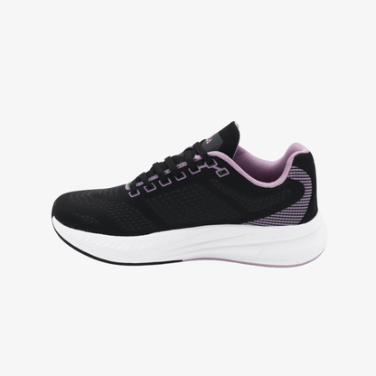 Tenis Fila Frama Mujer Negro Morado