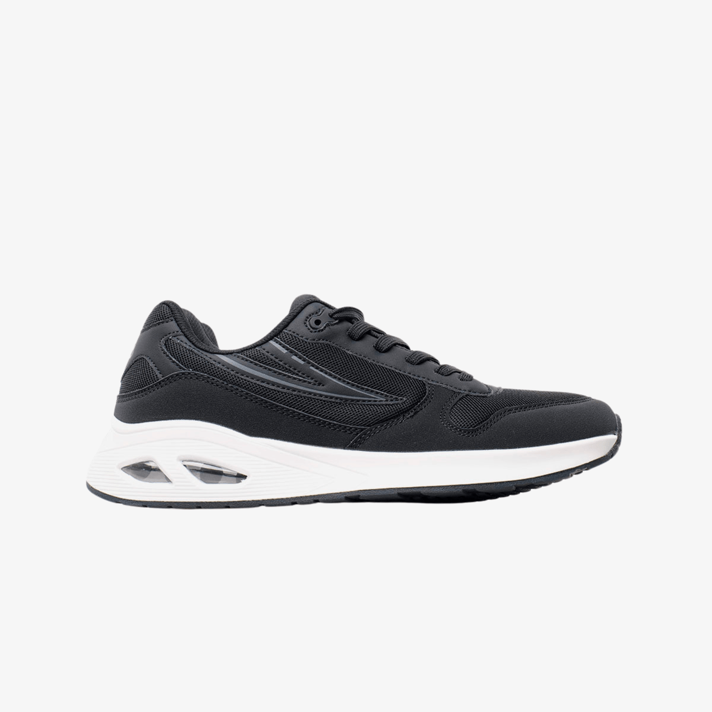 Tenis Fila Lic Hombre Negro Blanco