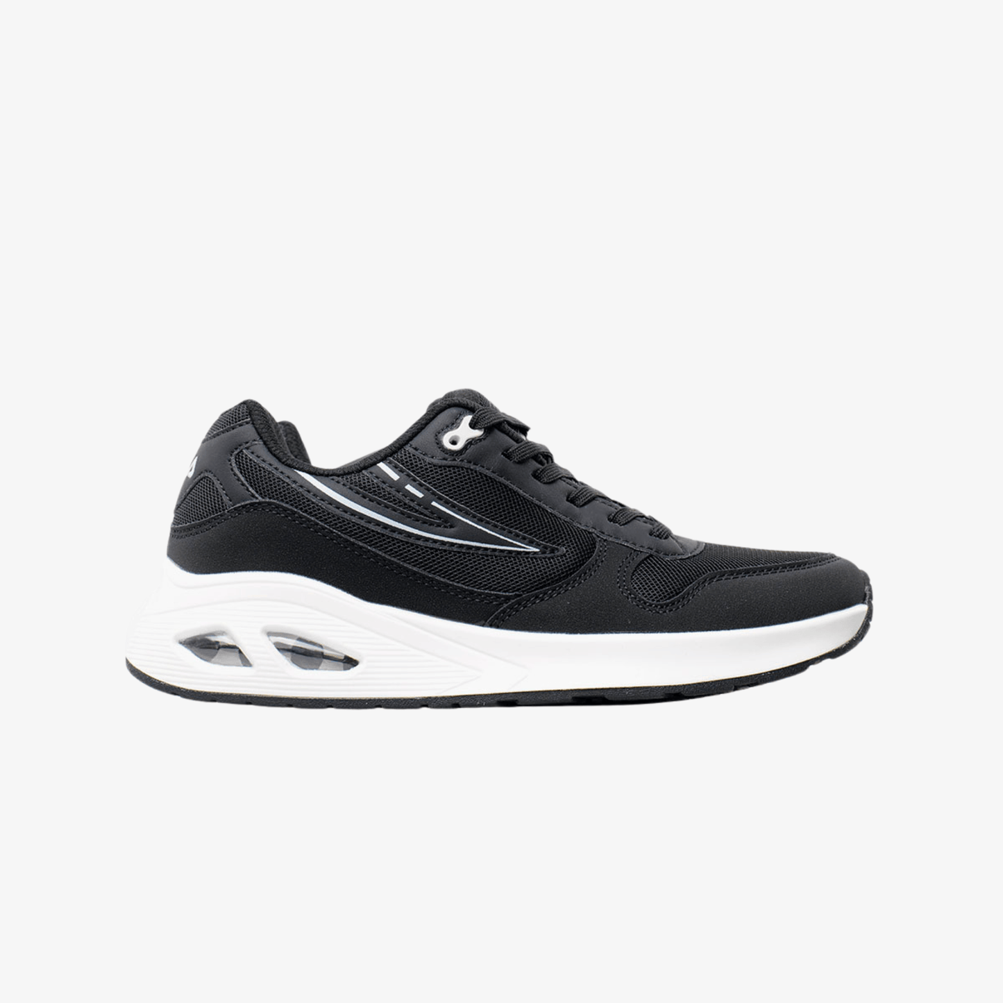 Tenis Fila Lic Mujer Negro Blanco