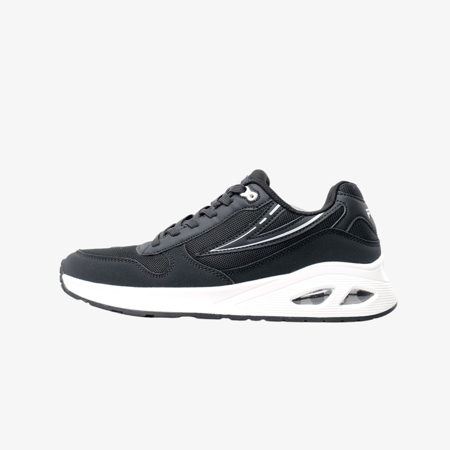 Tenis Fila Lic Mujer Negro Blanco