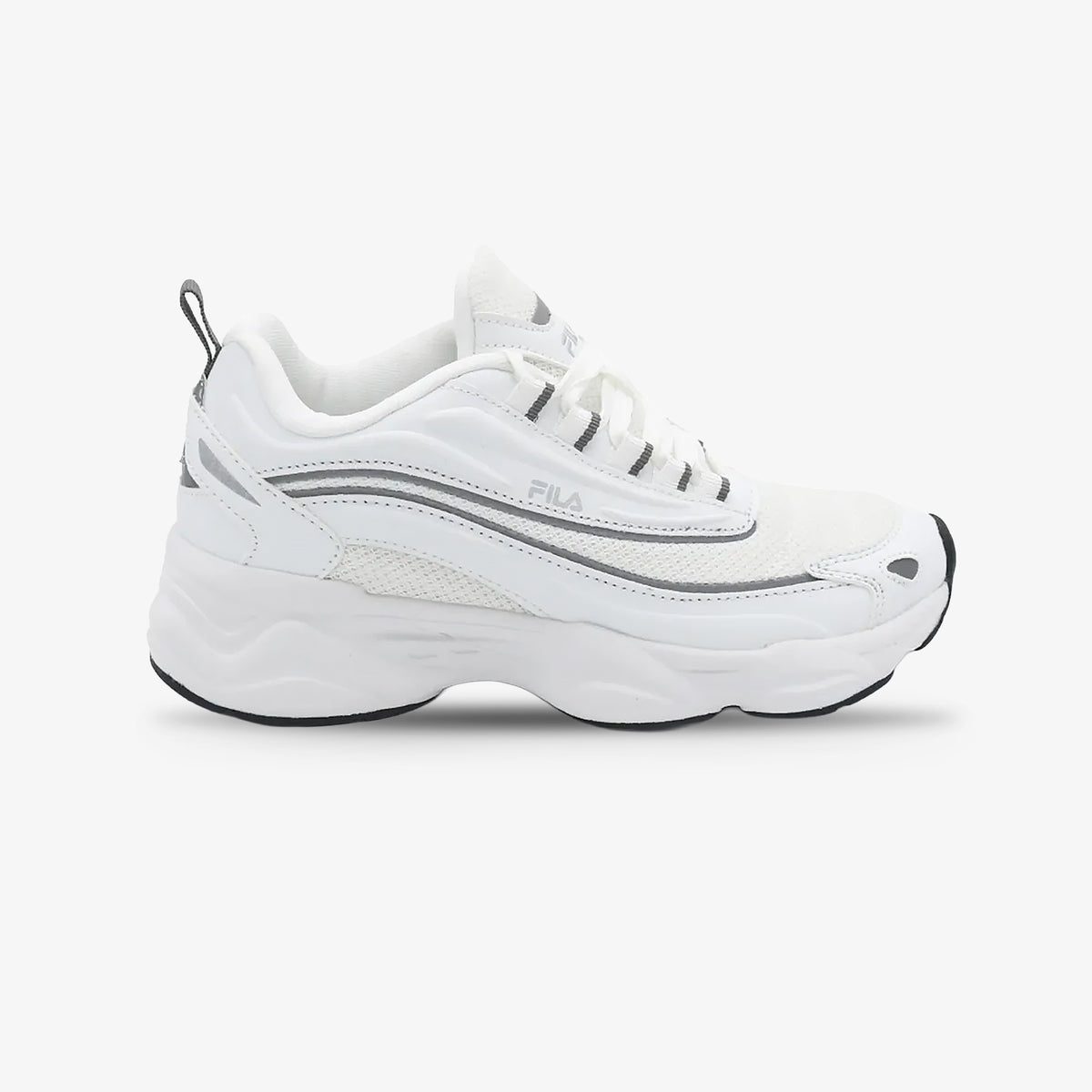 Tenis Fila Lith Mujer Blanco Negro