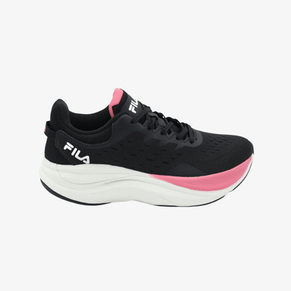 Tenis Fila Berso Mujer Negro Rosado