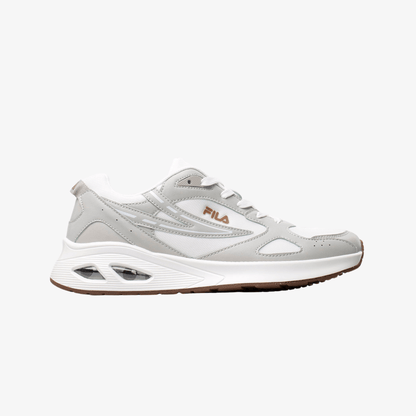 Tenis Fila Trum Hombre Blanco Gris