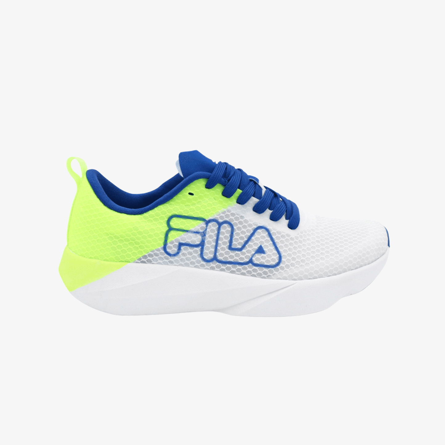 Tenis Fila Repro Hombre Blanco Azul