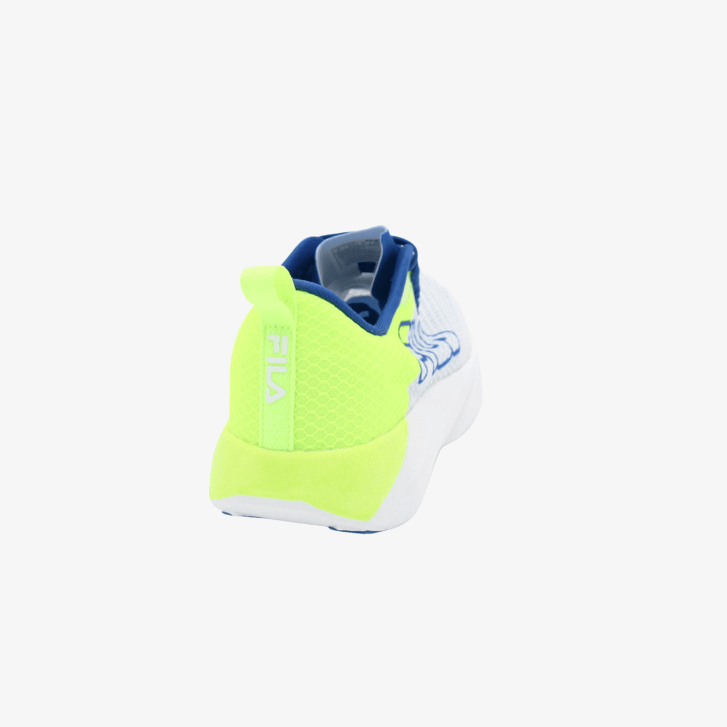 Tenis Fila Repro Hombre Blanco Azul