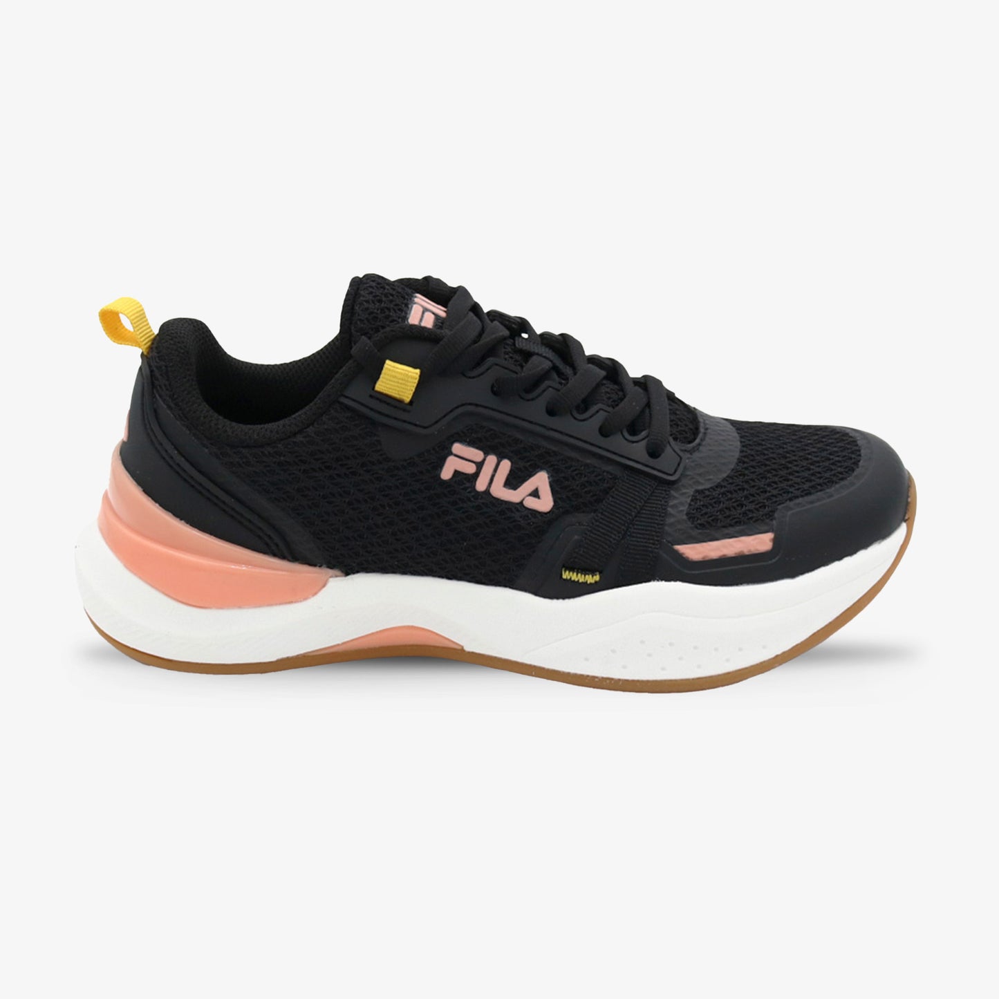 Tenis Fila Luks Mujer Negro Rosa
