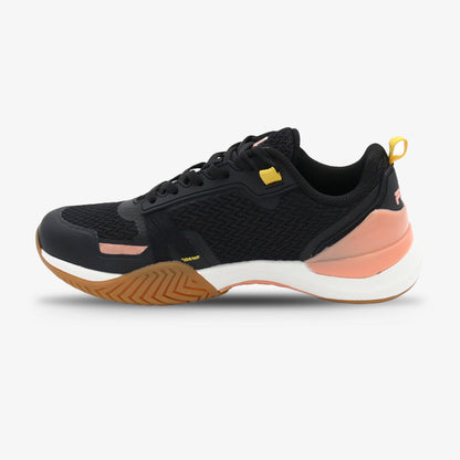Tenis Fila Luks Mujer Negro Rosa