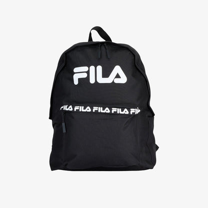 Morral Fila Lines Unisex Negro Blanco