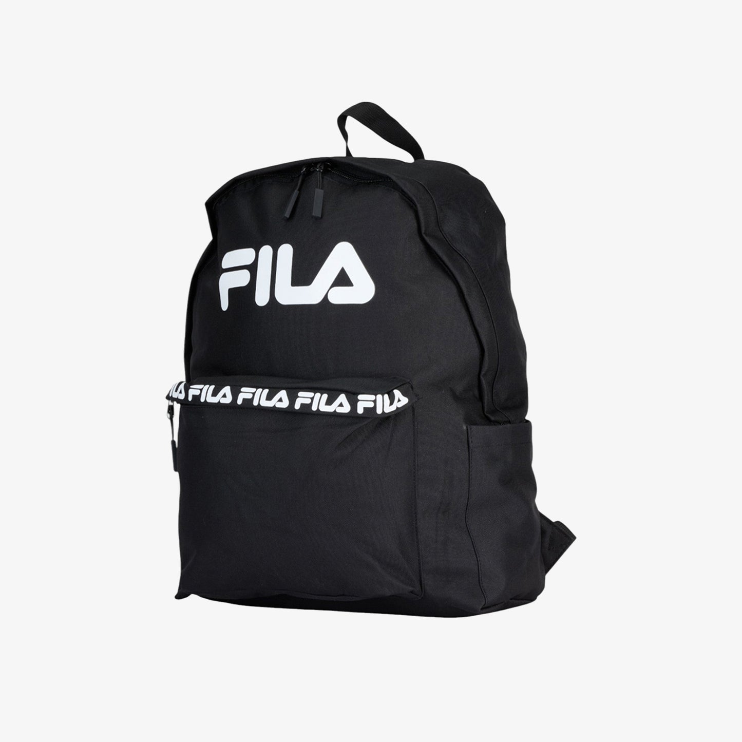 Morral Fila Lines Unisex Negro Blanco