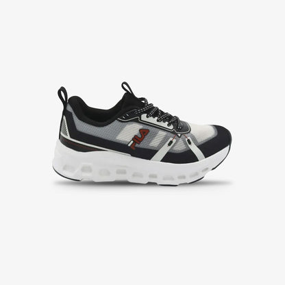 Tenis Fila Vortex Niño Negro Gris