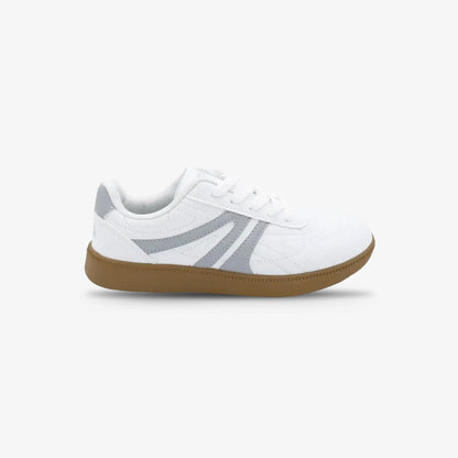 Tenis Fila Baseline Niña Blanco Plateado