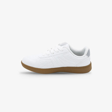 Tenis Fila Baseline Niña Blanco Plateado