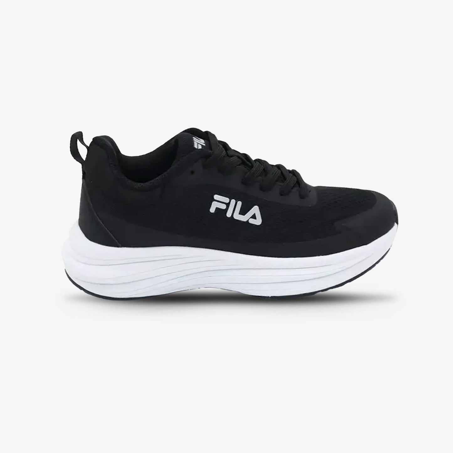 Tenis Fila Runder Mujer Negro Blanco