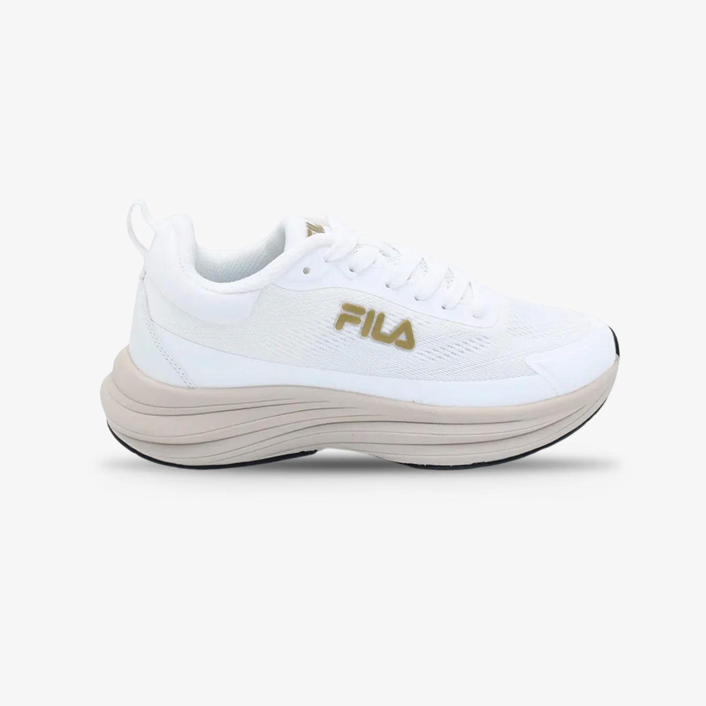 Tenis Fila Runder Mujer Blanco Rosado