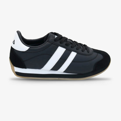 Tenis Fila Conter Hombre Negro Blanco