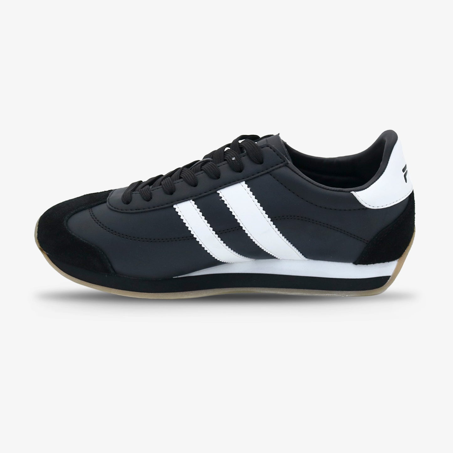 Tenis Fila Conter Hombre Negro Blanco