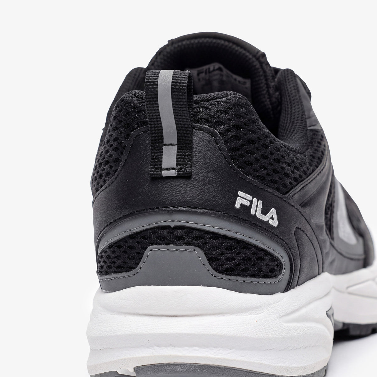 Tenis Fila Timo Hombre Negro Gris