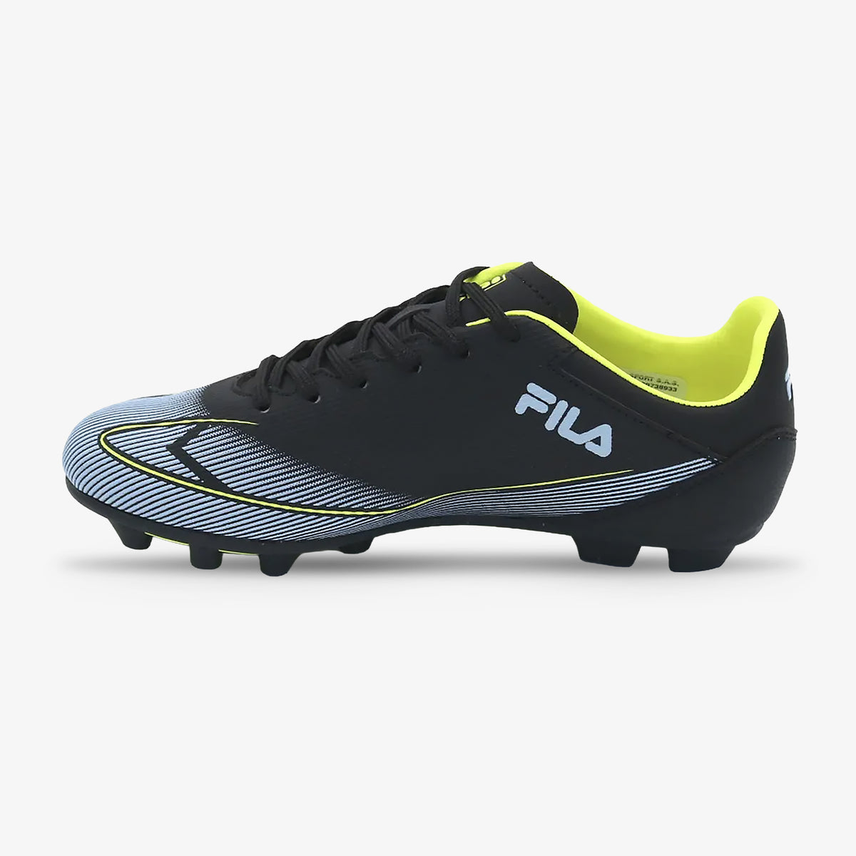 Guayos Fila Tigum Firm Ground Hombre Negro Azul