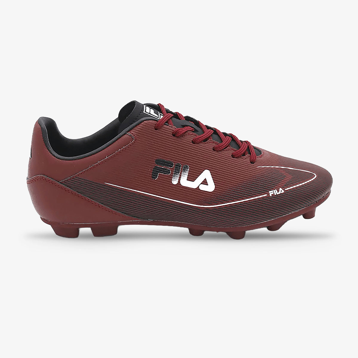 Guayos Fila Tigum Firm Ground Hombre Rojo Negro
