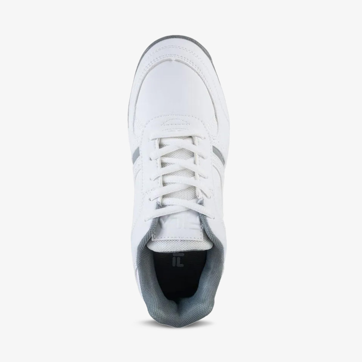 Tenis Fila Hustler Niño Blanco Gris
