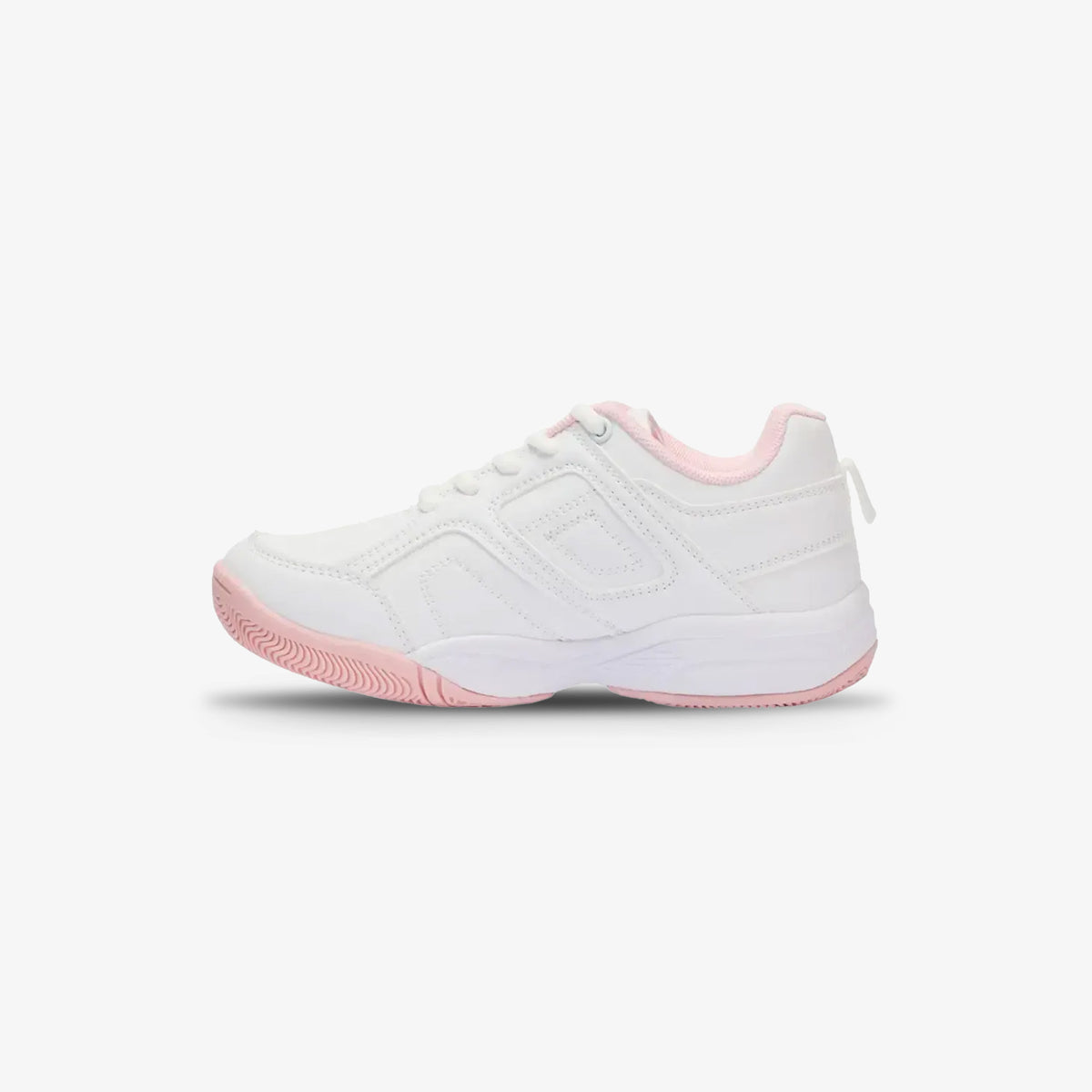 Tenis FIila Hustler Niña Blanco Rosa