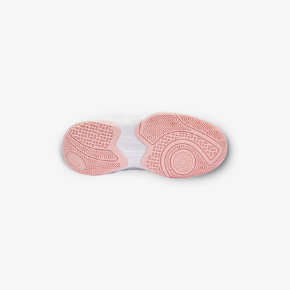Tenis FIila Hustler Niña Blanco Rosa