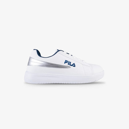 Tenis Fila Trew Niño Blanco Azul