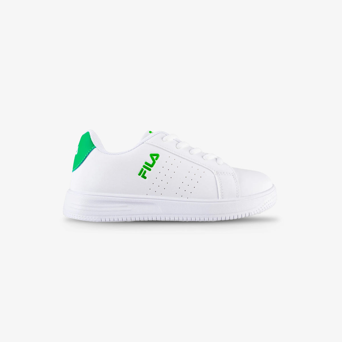 Tenis Fila Miwi Niño Blanco Verde