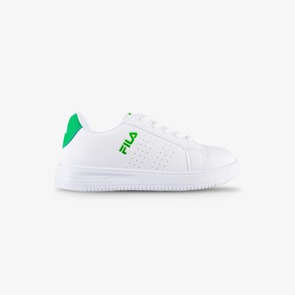 Tenis Fila Miwi Niño Blanco Verde