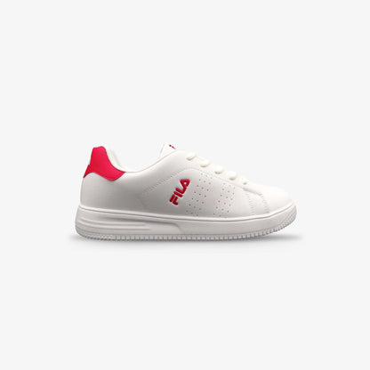 Tenis Fila Miwi Niño Blanco Rojo