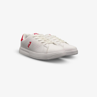 Tenis Fila Miwi Niño Blanco Rojo