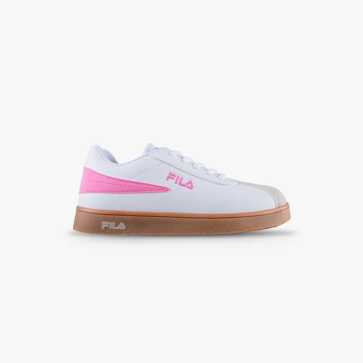 Tenis Fila Trup Niña Blanco Rosado