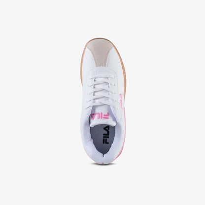 Tenis Fila Trup Niña Blanco Rosado