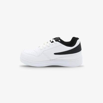 Tenis Fila Liux Niño Blanco Negro