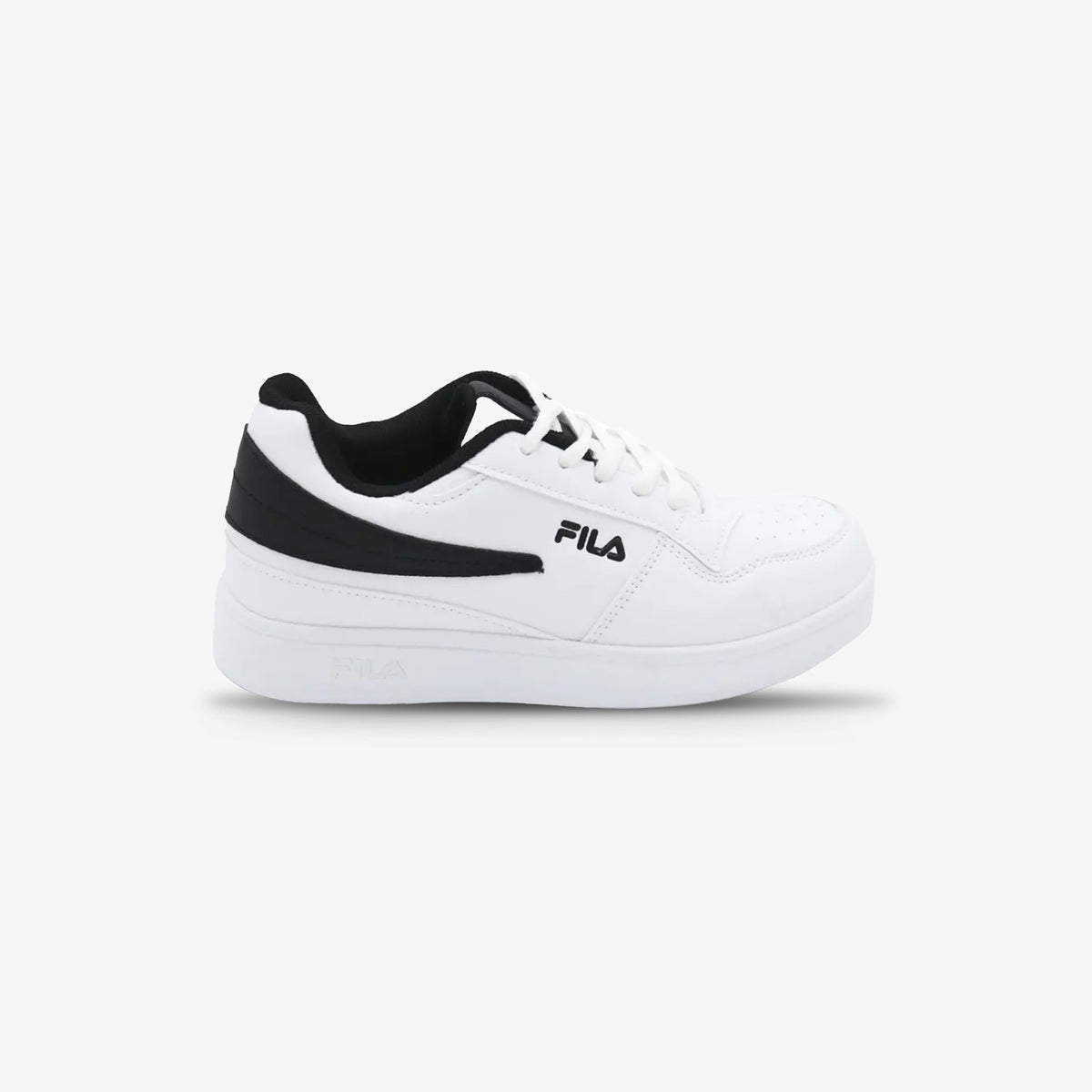 Tenis Fila Liux Niño Blanco Negro