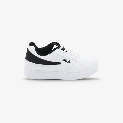 Tenis Fila Liux Niño Blanco Negro