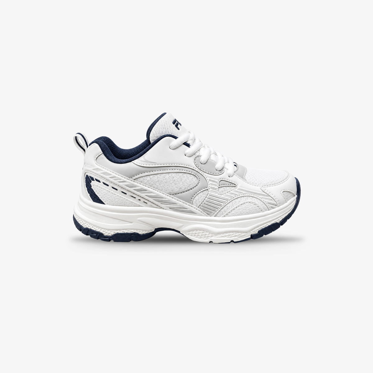 Tenis Fila Blys Niño Blanco Azul